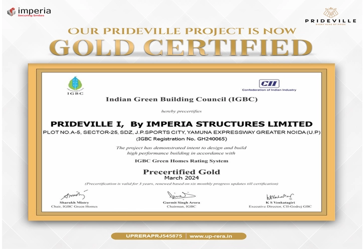 Prideville Gold Certified