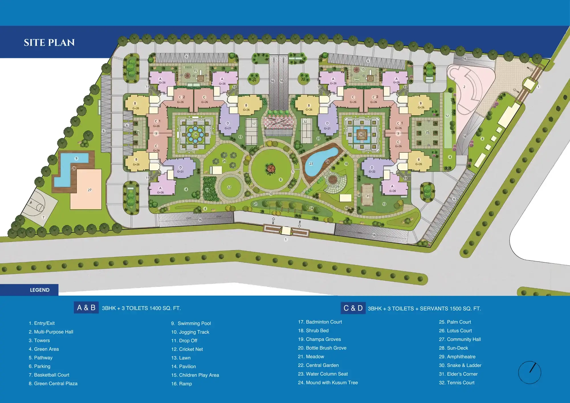 Aspireville-SitePlan