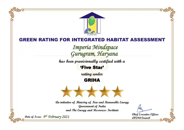 Certificate-Imperia-Mindspace