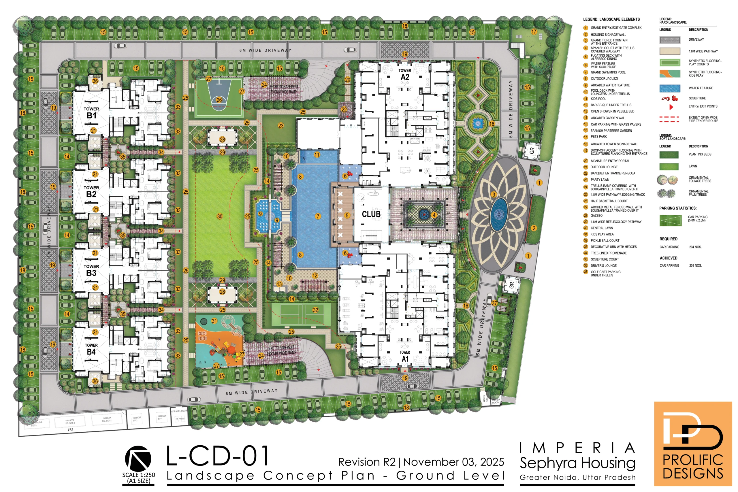 The Sephyra Site Plan