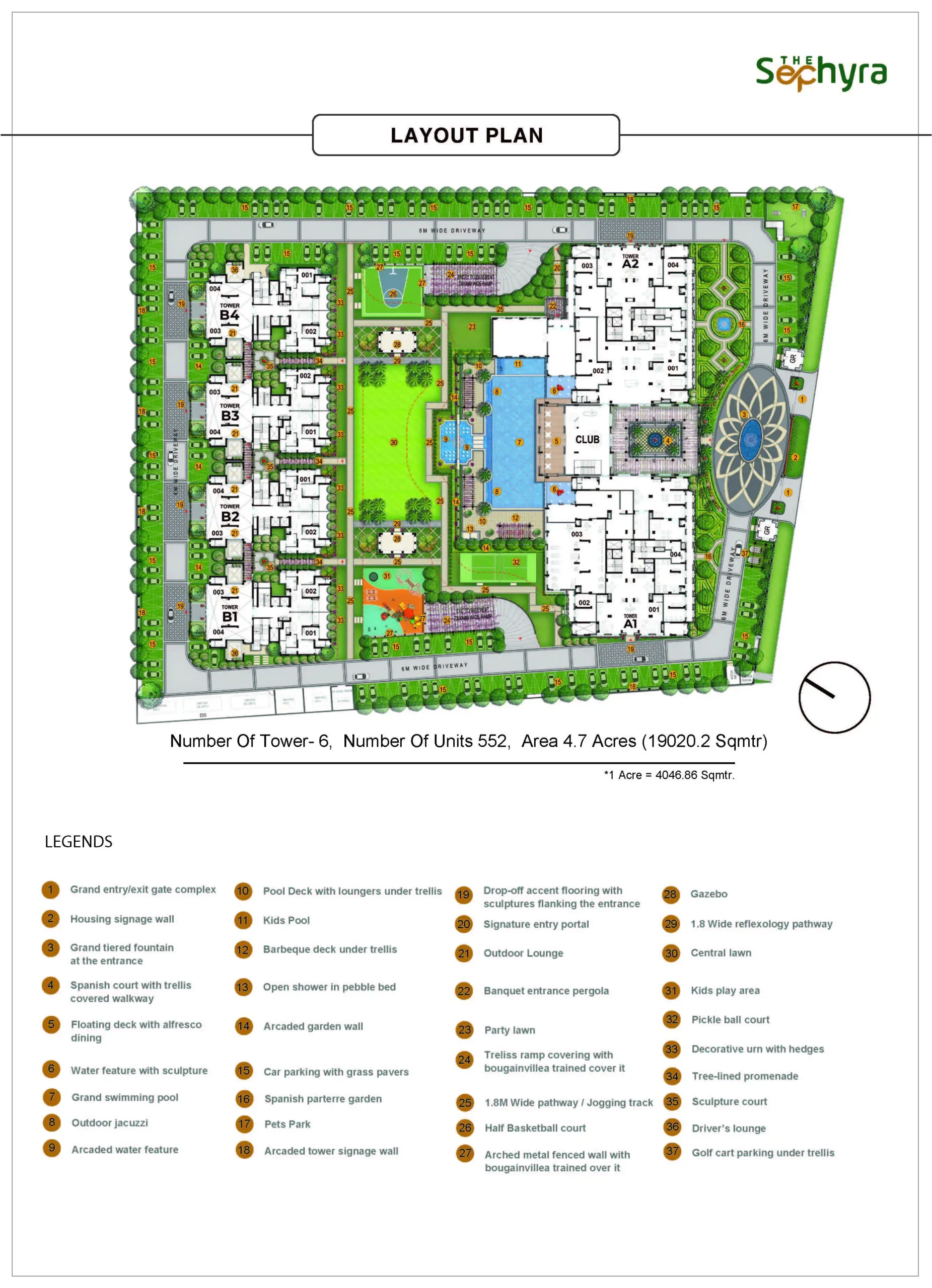 SEPHYRA LAYOUT PLAN